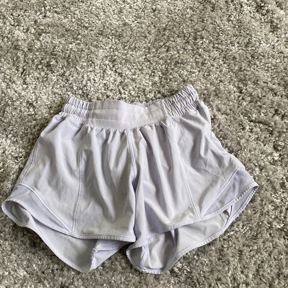 Lululemon hottie hots, size 2, color periwinkle/ super light purple